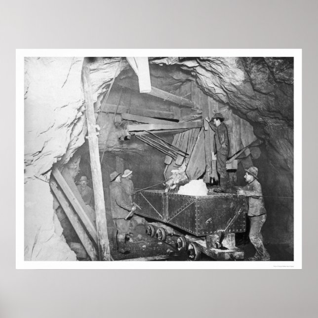 Poster Treadwell Gold Mine Alaska 1916 (Devant)