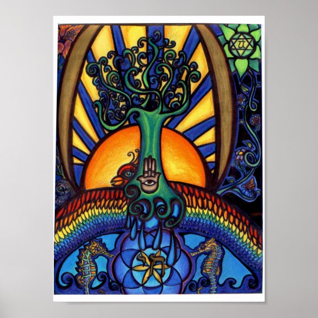 Poster Tree of Life (Devant)