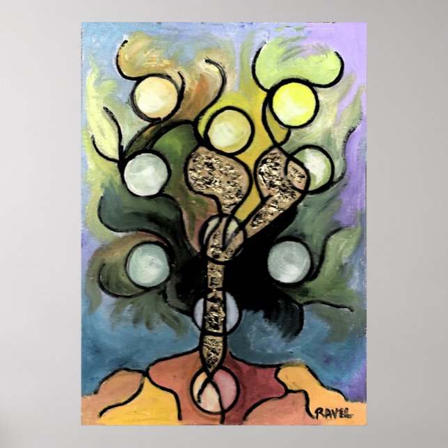 Poster Tree of Life (Devant)