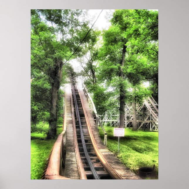 Poster "Treetop Woodie" (Devant)