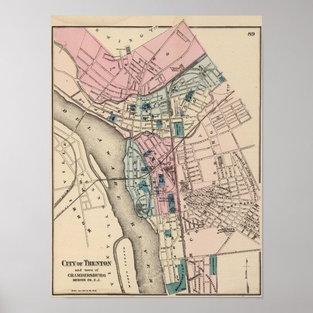 Poster Trenton, NJ (Devant)