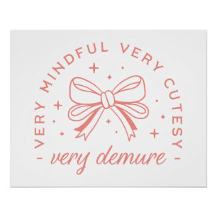 Poster Très pauvre très attentif très courtois