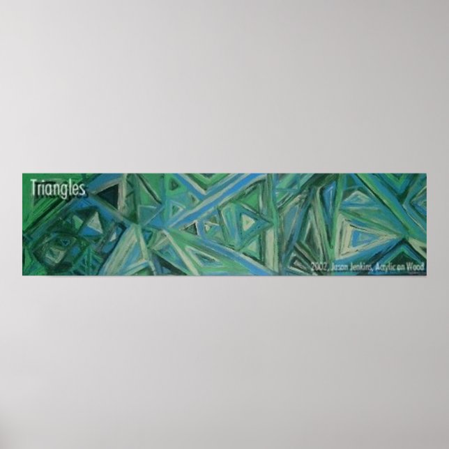 POSTER TRIANGLES (Devant)