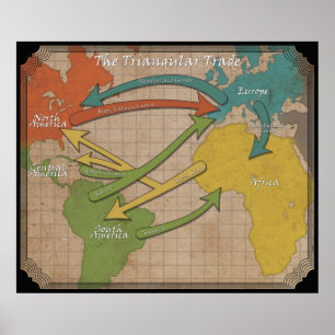 Poster Triangular Trade