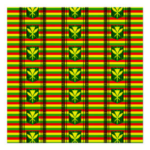 Poster Tribal Kanakan Maoli