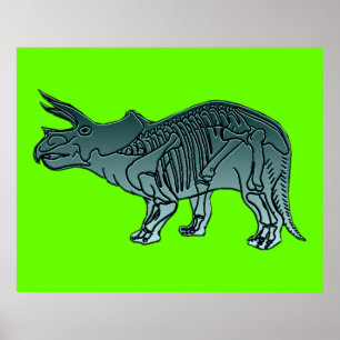 Poster Triceratops