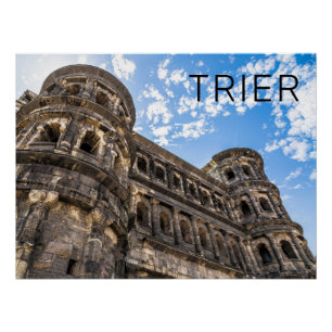 Poster Trier Porta Nigra Rhénanie Palatinat Allemagne