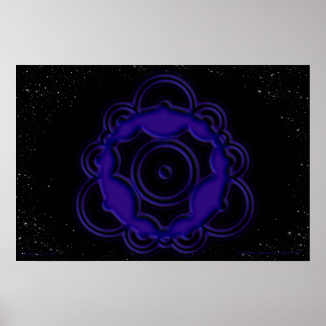 Poster Trigonométrique de Pythagore, espace-temps (Devant)