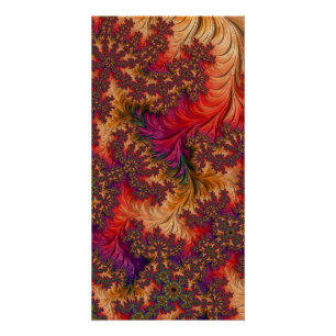 Poster Trippy brillant Bracelet éblouissant Abstrait Frac