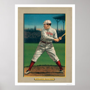 Poster Tris Conférencier Red Sox Great Baseball 1911