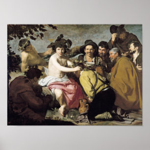 Poster Triumph of Bacchus, 1628
