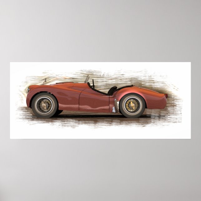 Poster TriumphTr3-Side02 (Devant)