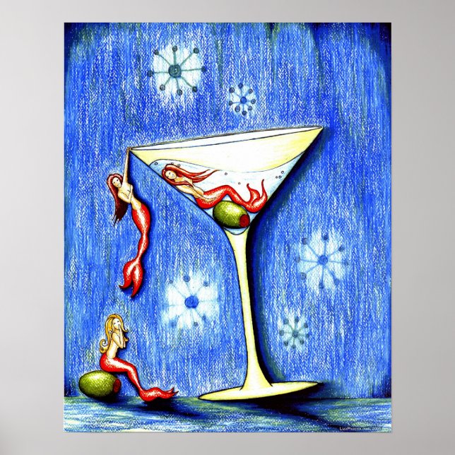 Poster Trois Mermaid Martini (Devant)