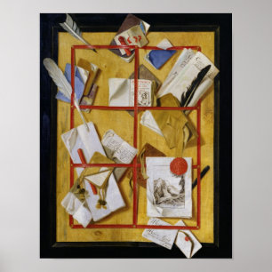 Poster Trompe l'Oeil