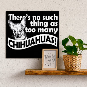 Poster Trop de Chihuahuas