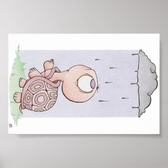 Poster trop de pluie (Devant)