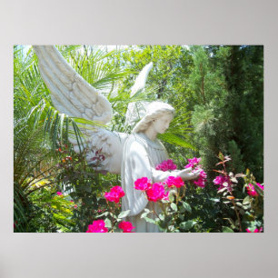 Poster Tropical Angel du Jardin du Gardien ailé Ph