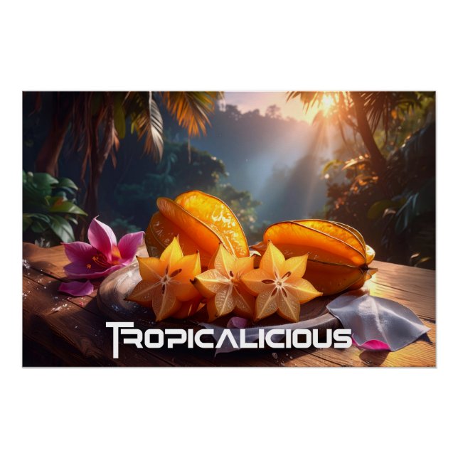 POSTER TROPICAL - TROPICALICIEUX (Devant)
