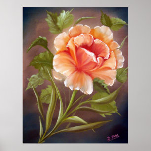 Poster Tropicana rose
