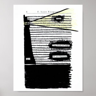 Poster Trouvé (The Great Gatsby)