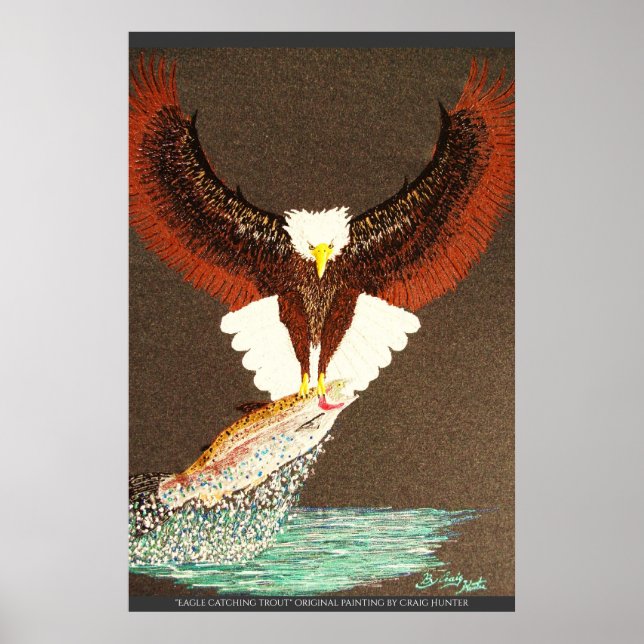 Poster Truite d'Egale (Devant)