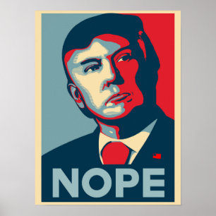 Poster Trump - Non
