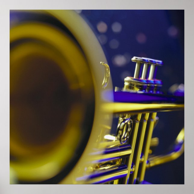 Poster Trumpet Close-Up 3 (Devant)