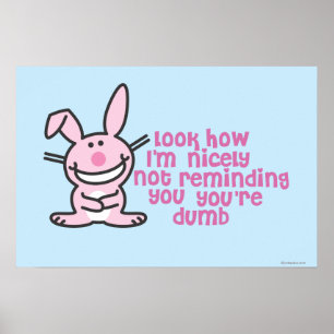 Poster Tu es idiot