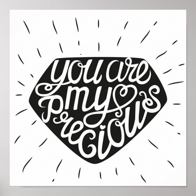 Poster Tu Es Mon Précieux (Devant)