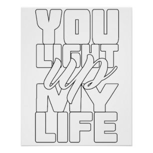 Poster Tu Illumines Ma Vie
