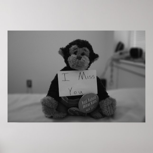 Poster Tu me manques (Devant)