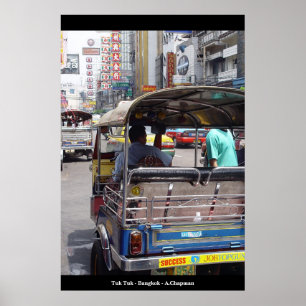 Poster Tuk Tuk Bangkok