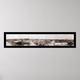 Poster Tulsa Oklahoma Photo 1908