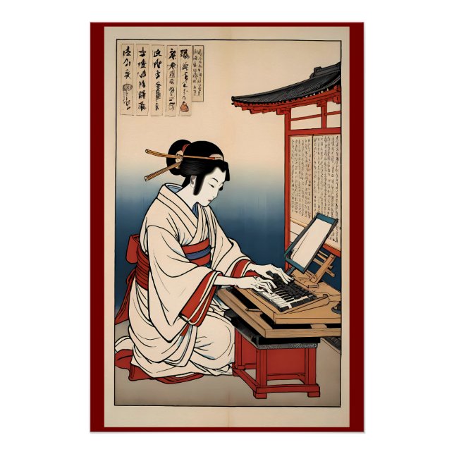 Poster Tunes des premiers claviers (Devant)