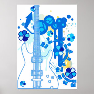 POSTER TUNES GUITAR-POP