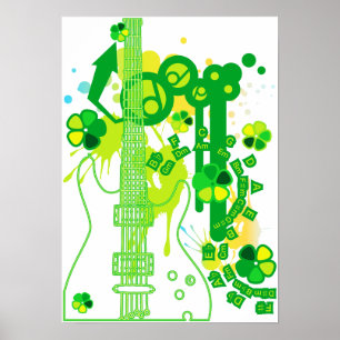 POSTER TUNES GUITAR-POP