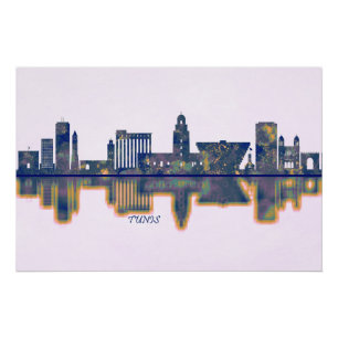 Poster Tunis Tunisie