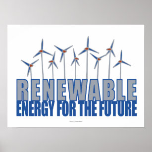 Poster Turbines éoliennes