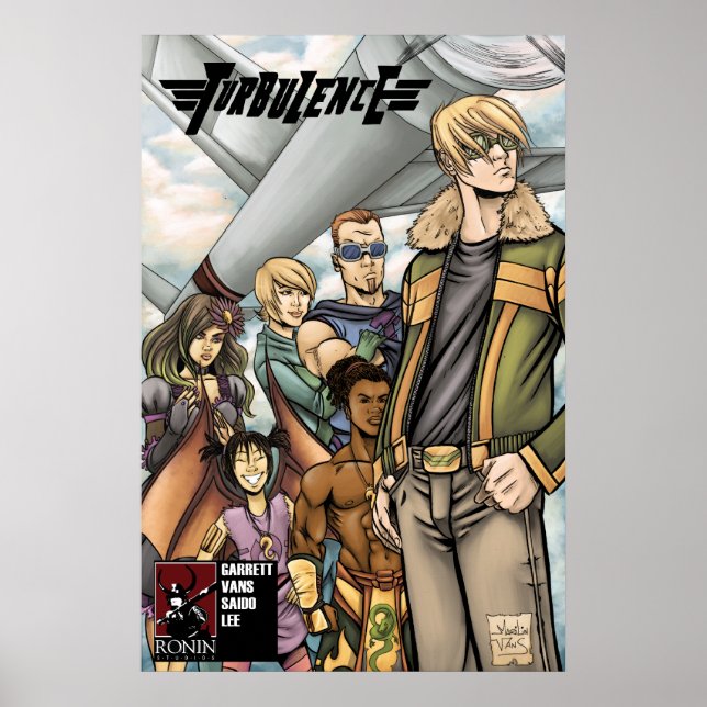 Poster Turbulence Cover (Devant)