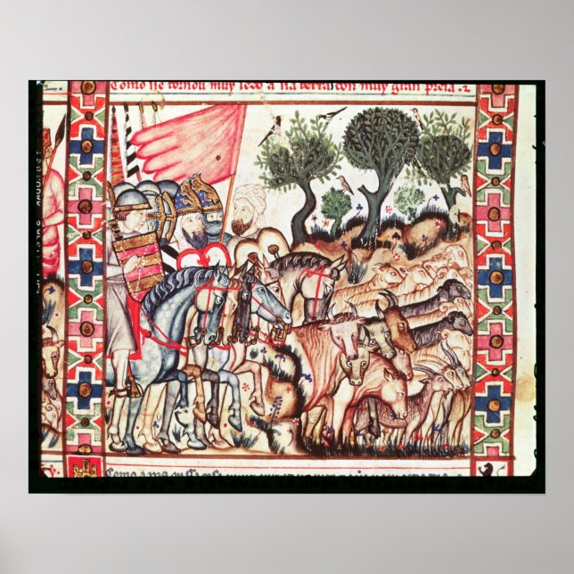 Poster Turcs et Maures Retrouvant leur terre (Devant)