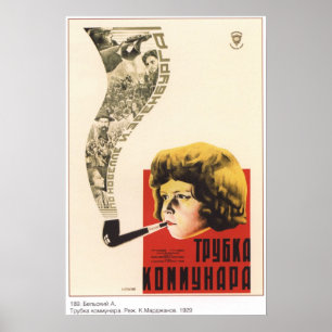 Poster Tuyau Communards 1929