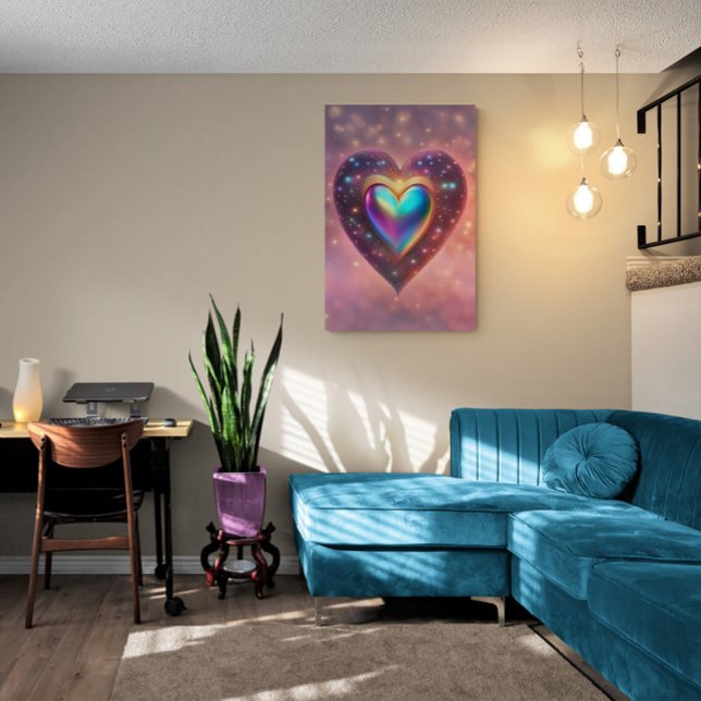 Poster Twinkle Star Heart (Love is the answer. )