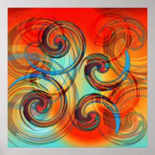 Poster Twirl