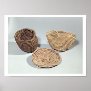 Poster Two baskets and a cover