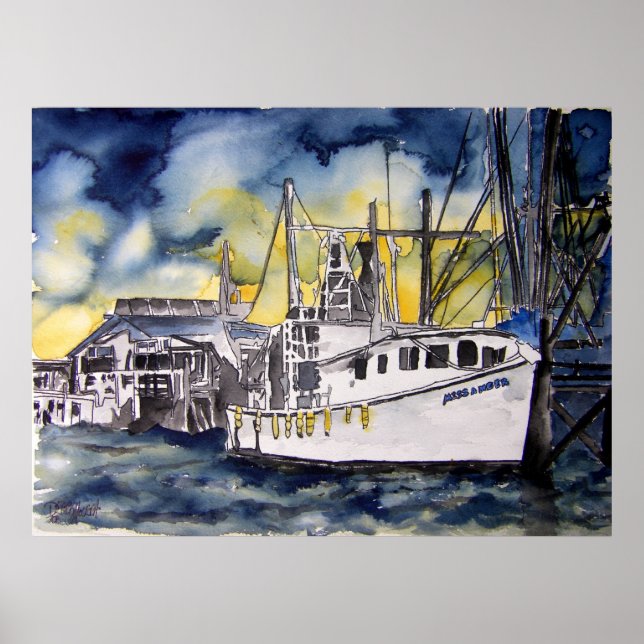 Poster tybee_île_bateau (Devant)