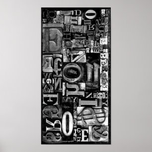 Poster Type d'impression