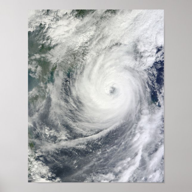 Poster Typhon Megi (Devant)