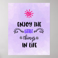 Typographie mignonne avec une citation inspirante 