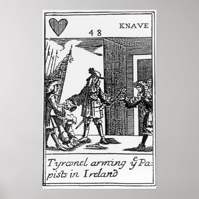 Poster Tyrconnel Armer les papistes en Irlande (Devant)