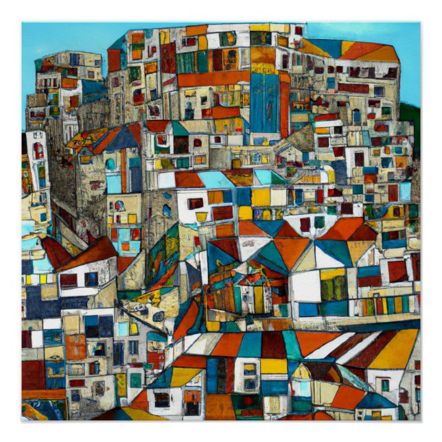 Poster Tzfat (Devant)